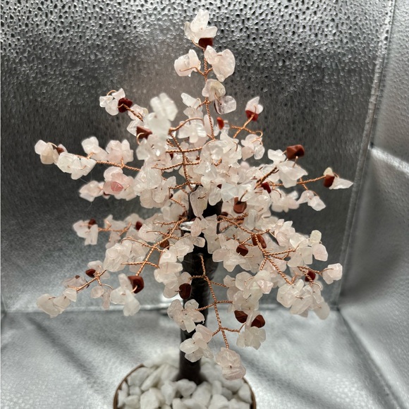 Other - Árbol de la vida de cuarzo rosado